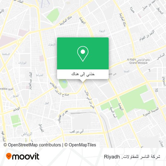 خريطة شركة الناسر للمقاولات