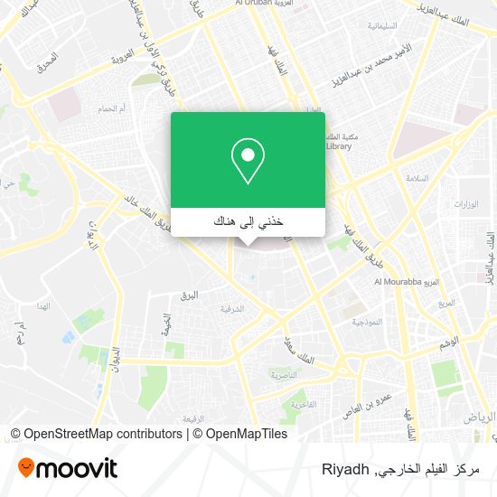 خريطة مركز الفيلم الخارجي