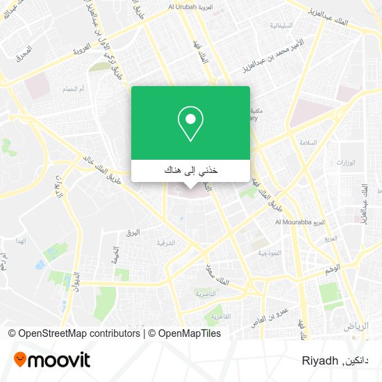 خريطة دانكين
