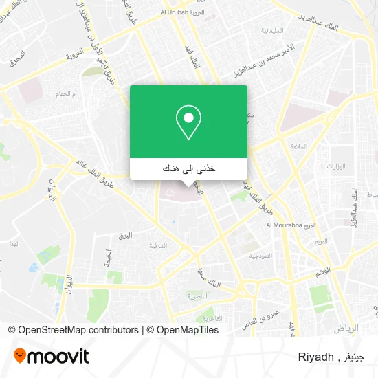 خريطة جينيفر