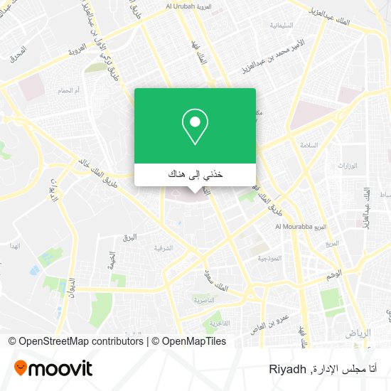 خريطة أتا مجلس الإدارة