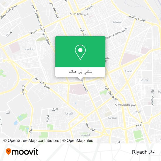 خريطة لغة