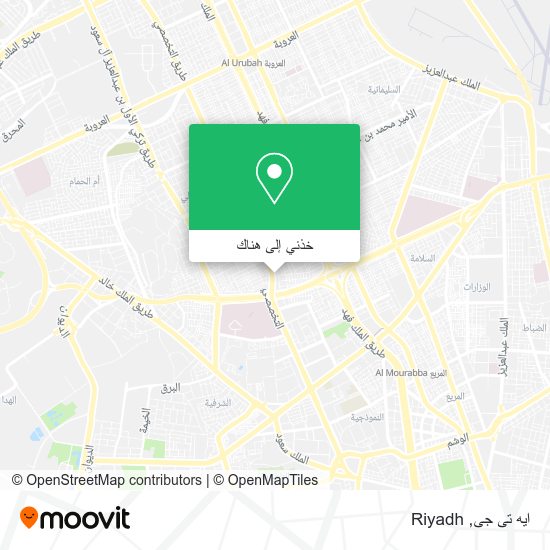 خريطة ايه تى جى