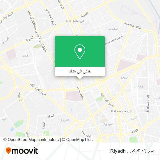 خريطة هوم لاند للديكور