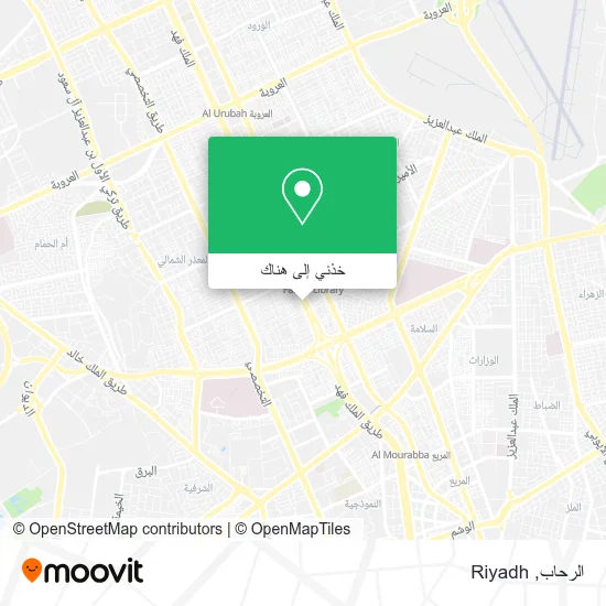 خريطة الرحاب