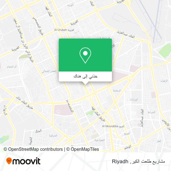 خريطة مشاريع طلعت الكير