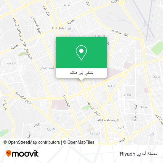 خريطة مغسلة أمدي