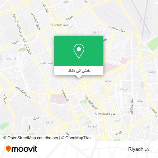 خريطة زين