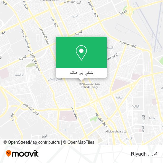خريطة كورا