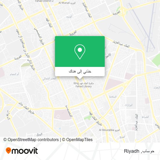 خريطة حوساب