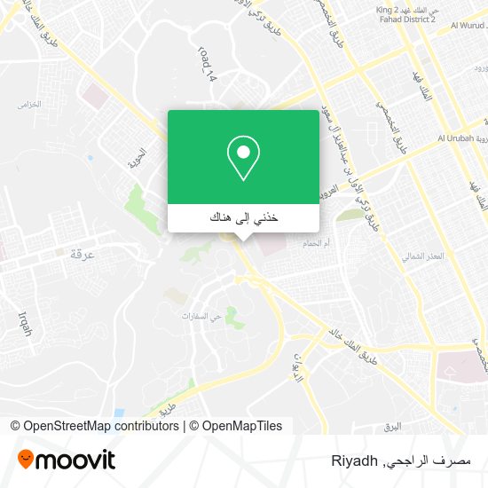 خريطة مصرف الراجحي