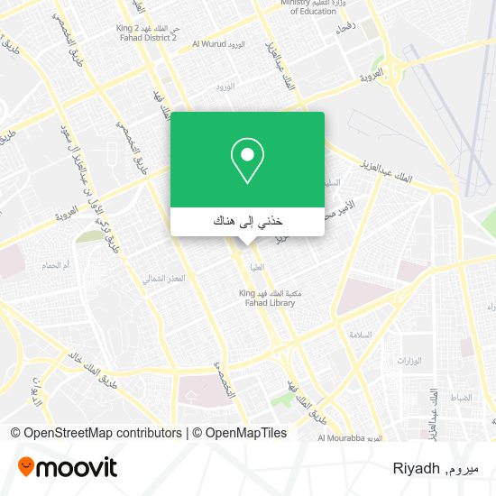 خريطة ميروم