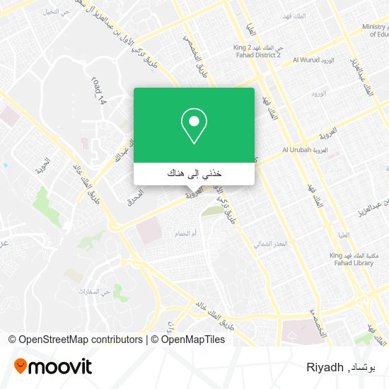 خريطة بوتساد