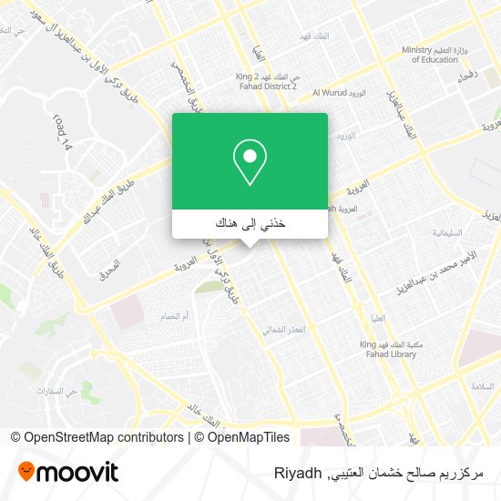 خريطة مركزريم صالح خشمان العتيبي