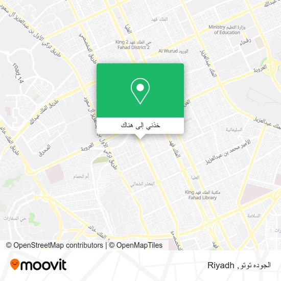 خريطة الجوده توتو