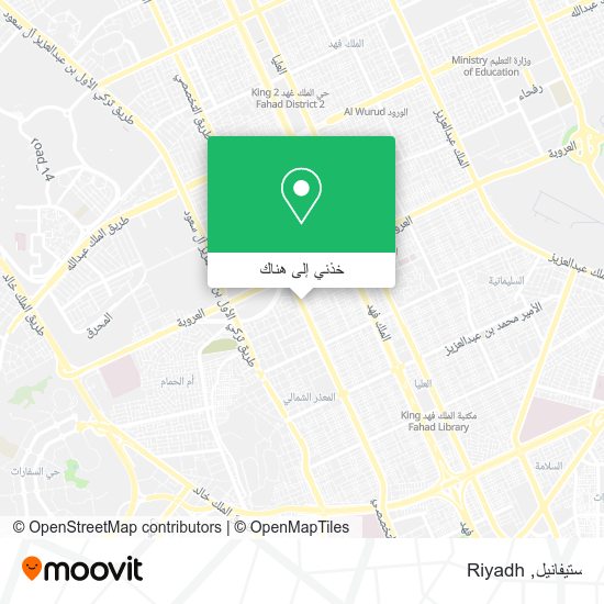 خريطة ستيفانيل