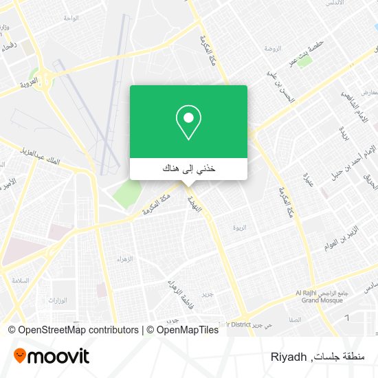خريطة منطقة جلسات
