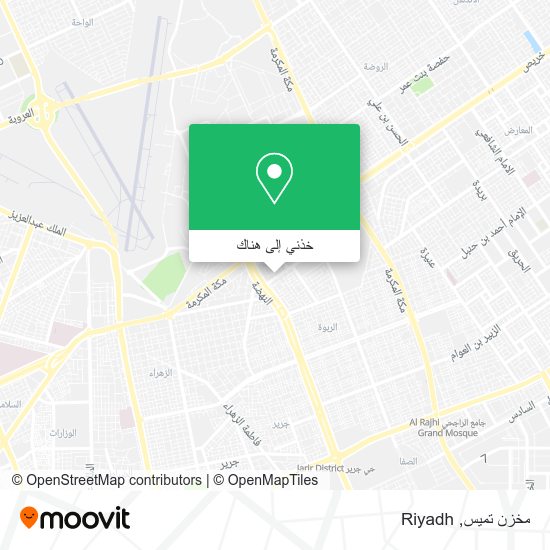 خريطة مخزن تميس