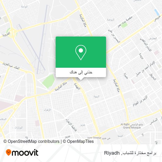 خريطة برامج مختارة للشباب