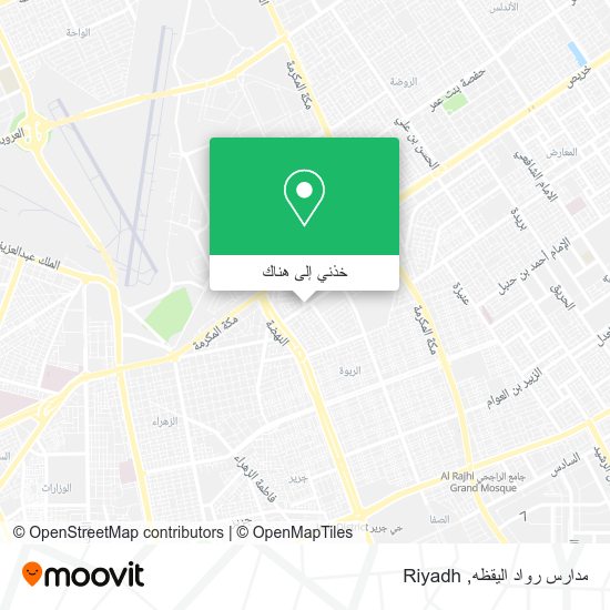 خريطة مدارس رواد اليقظه