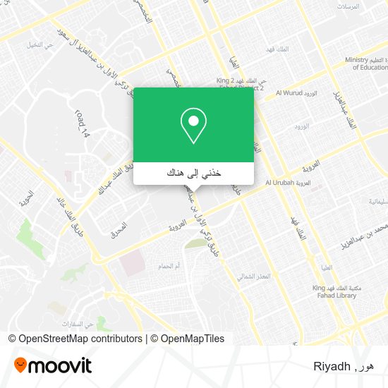 خريطة هور
