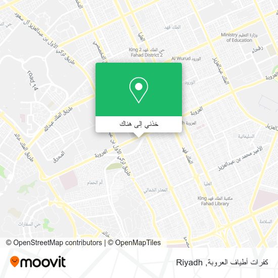 خريطة كفرات أطياف العروبة