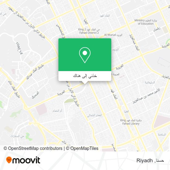 خريطة حسنا