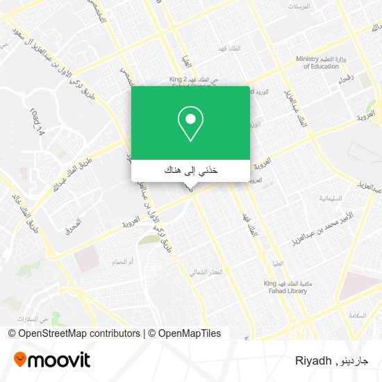 خريطة جاردينو