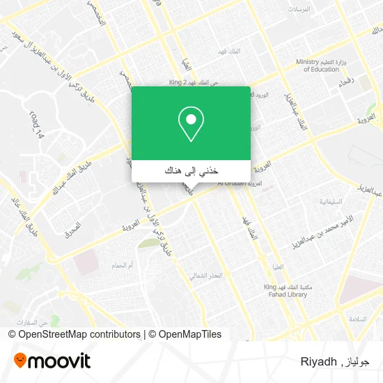 خريطة جولياز