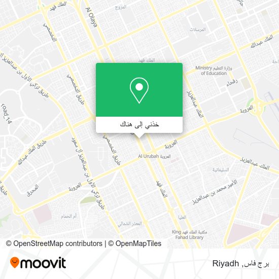 خريطة برج فاس