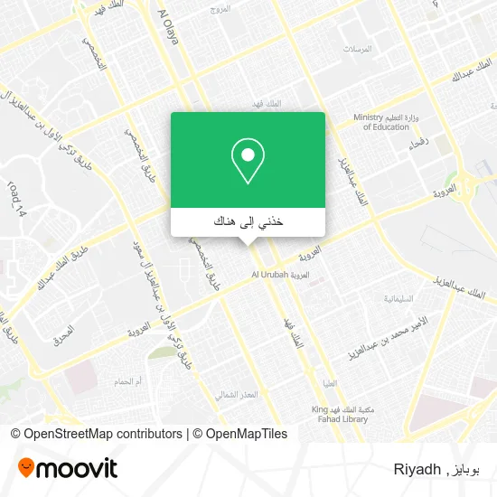 خريطة بوبايز