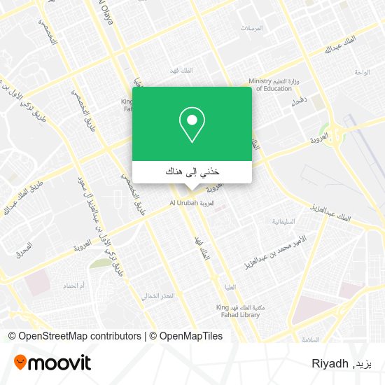 خريطة يزيد