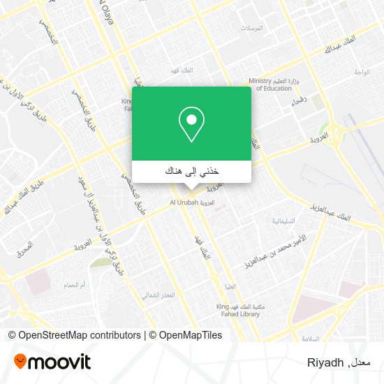 خريطة معدل