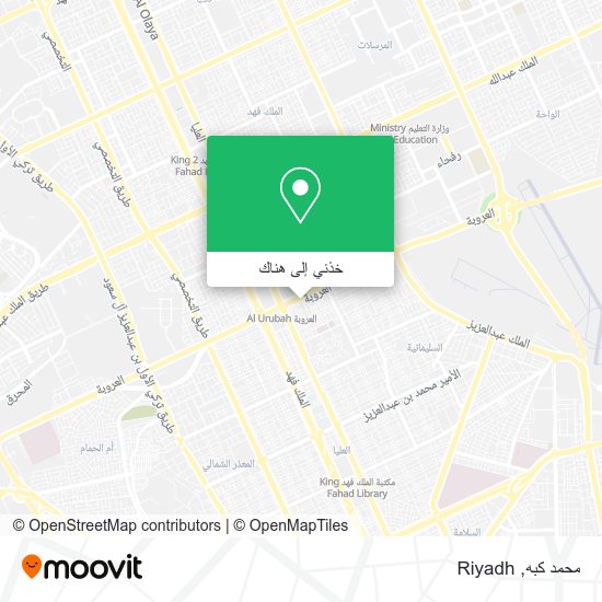 خريطة محمد كبه