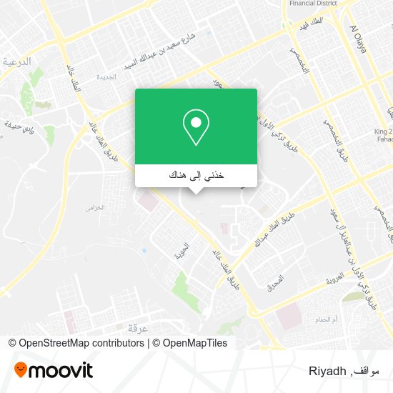 خريطة مواقف