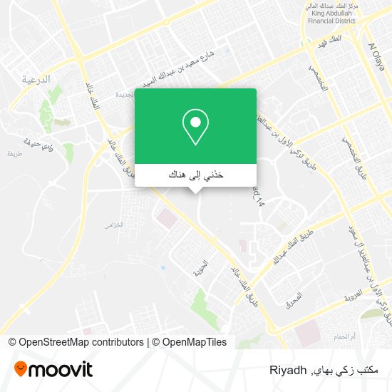 خريطة مكتب زكي بهاي