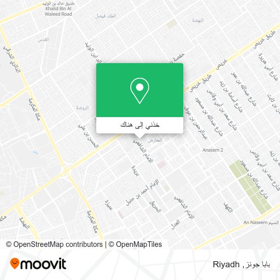 خريطة بابا جونز