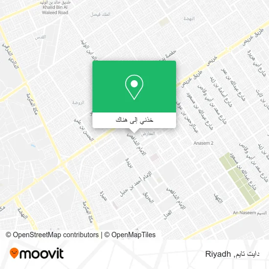 خريطة دايت تايم