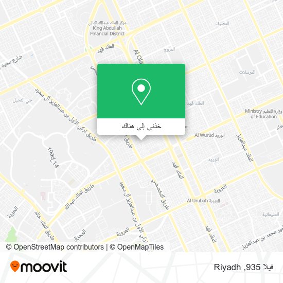 خريطة فيلا 935