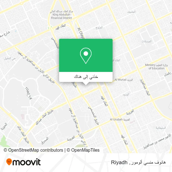 خريطة هانوف منسي ألومور