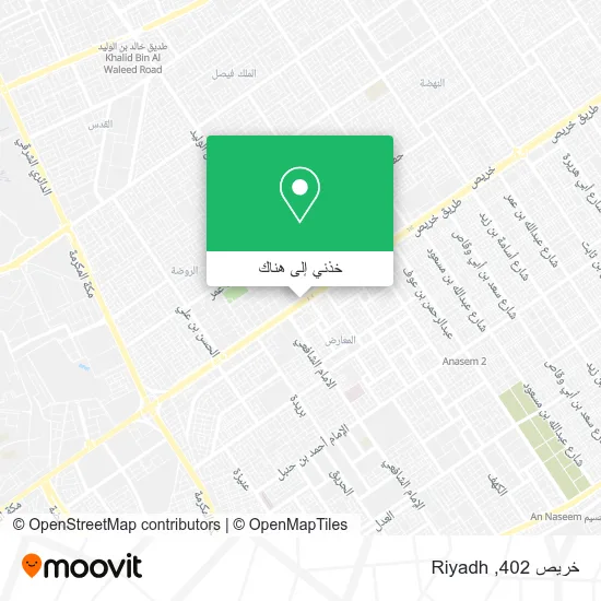خريطة خريص 402