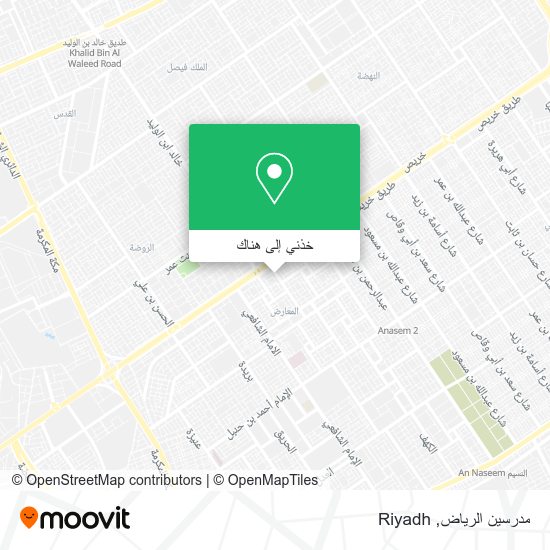 خريطة مدرسين الرياض