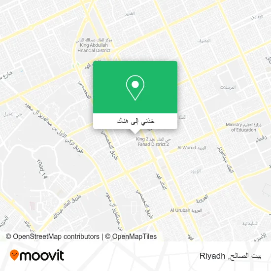 خريطة بيت الصالح