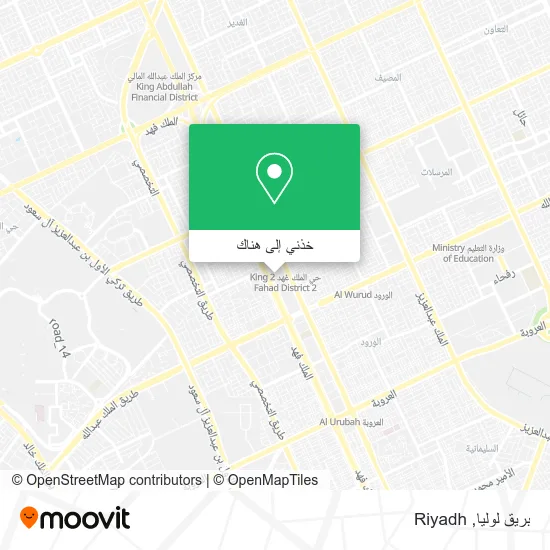 خريطة بريق لوليا