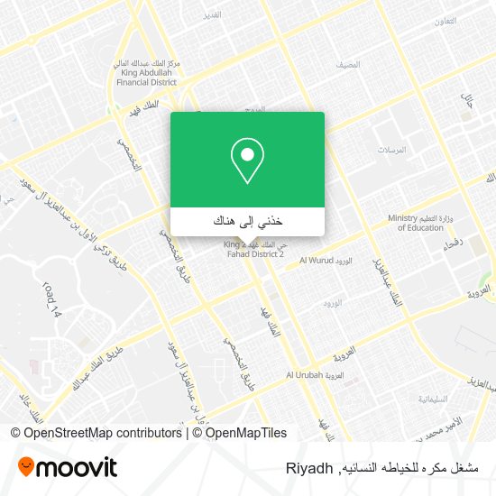خريطة مشغل مكره للخياطه النسائيه