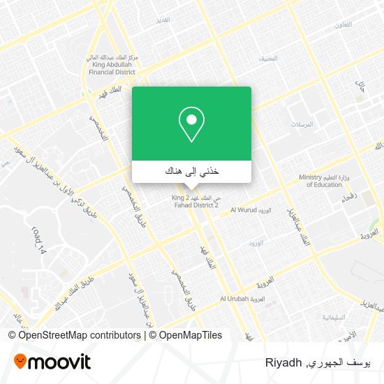 خريطة يوسف الجهوري