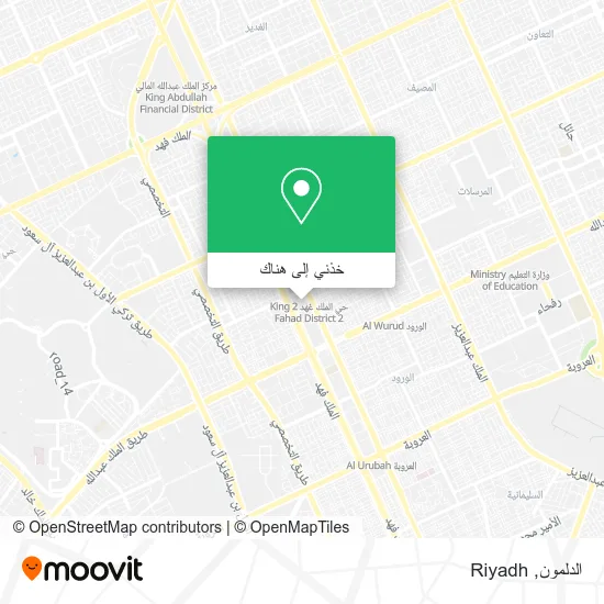 خريطة الدلمون