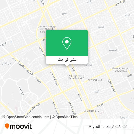 خريطة رايت بايت الرياض