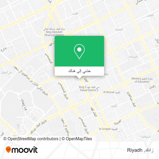 خريطة زادك