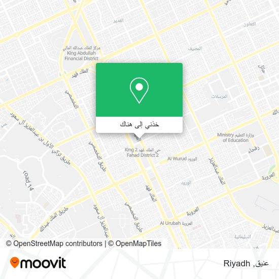 خريطة عنيق